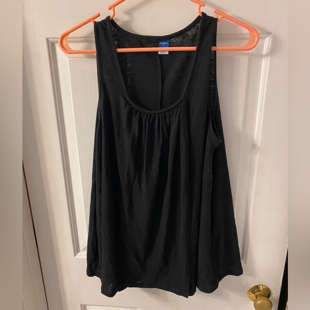 Black Old Navy Nursing Top, Size medium